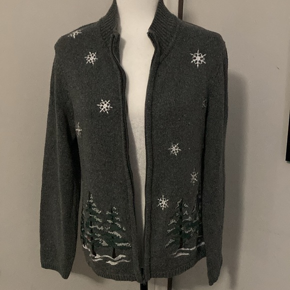 Winter Silks zip cardigan - Picture 5 of 6